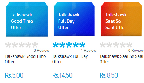 Telenor Talkshawk Call offers Packages Rates For Any Network