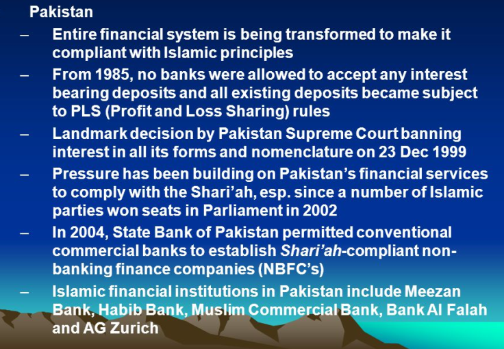 Islamic Banking And Finance Growth In Pakistan Facts