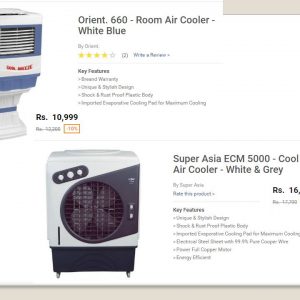 Air Cooler Without Water Price List 2023 In Pakistan Super Asia, Haier, Dawlance