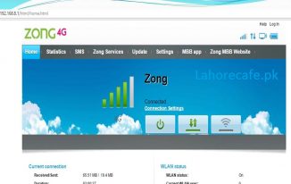 How To Check Zong 4G Device Remaining Data Online, MBs Steps