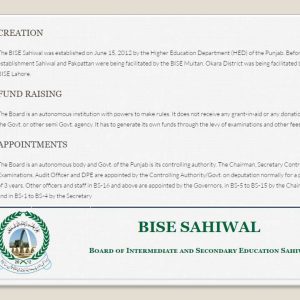 Position Holders Of 2nd Year 2024 Sahiwal Board Intermediate Part 2