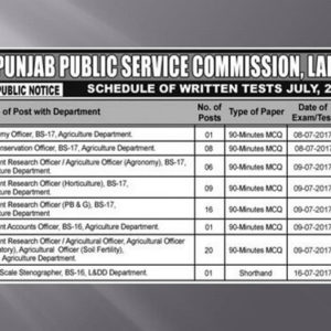 PPSC Assistant Research Officer Written Test Result 2024 PB&G, Horticulture, Agronomy