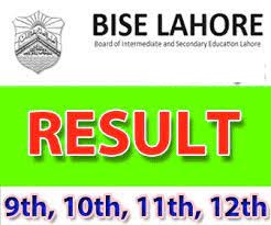 Punjab Board 11th Class Result 2024, 1st Year Results